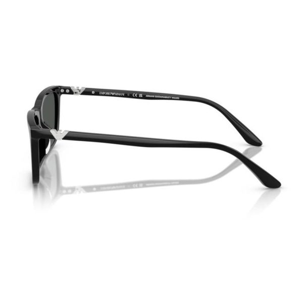 EMPORIO ARMANI EA4239U 501787 55 - Sheet full EMPORIO ARMANI Black Square - Image 2