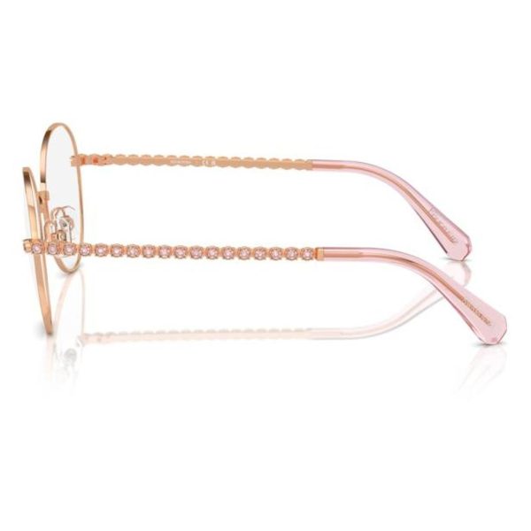 SWAROVSKI SK 1013 4014 - Metal full Swarovski Rose GOLD Round - Image 2