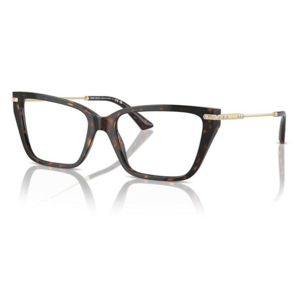 JIMMY CHOO JC3002B 5002 53 - METAL SHEET JIMMY CHOO Havana Cateye - Image 2