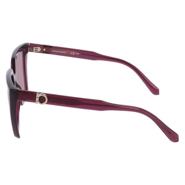 SALVATORE FERRAGAMO SF2058E 612 55 - Sheet full SALVATORE FERRAGAMO Wine Ladies - Image 2