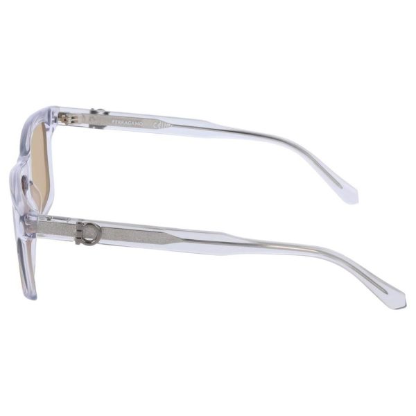 SALVATORE FERRAGAMO SF2060E 020 55 - Sheet full SALVATORE FERRAGAMO Transparent Square - Image 2