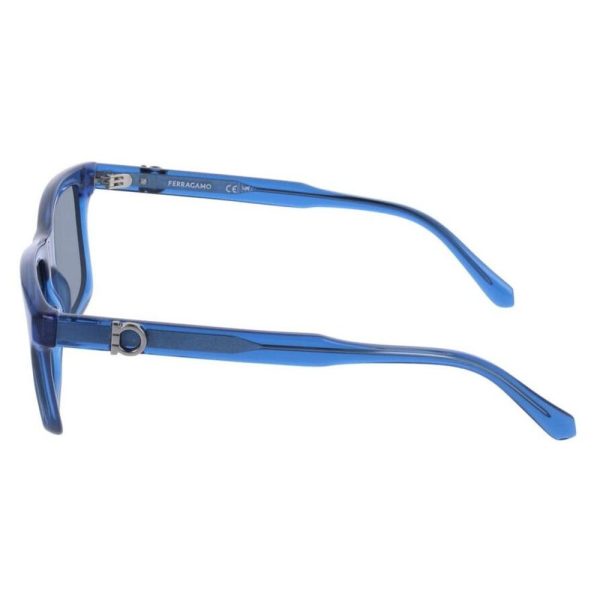SALVATORE FERRAGAMO SF2060E 439 55 - Sheet full SALVATORE FERRAGAMO Blue Square - Image 2