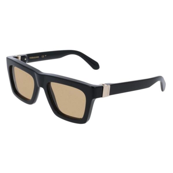 SALVATORE FERRAGAMO SF2071 011 54 - Sheet full SALVATORE FERRAGAMO Brown Square - Image 2