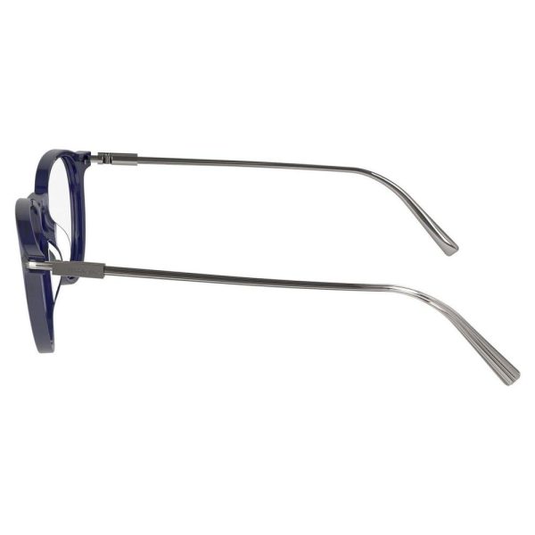 SALVATORE FERRAGAMO SF2976 432-51 - Sheet full SALVATORE FERRAGAMO Blue Round - Image 2
