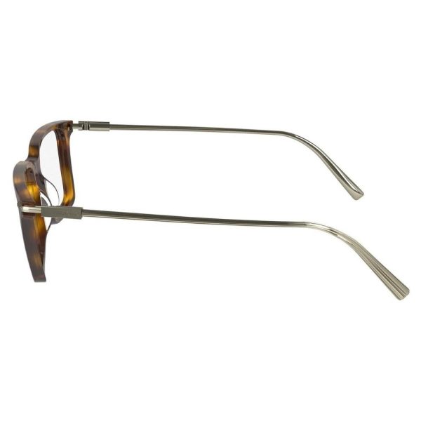 SALVATORE FERRAGAMO SF2977 240 53 - METAL SHEET SALVATORE FERRAGAMO Brown Square - Image 2