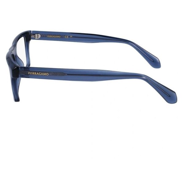 SALVATORE FERRAGAMO SF2988 450 54 - Sheet full SALVATORE FERRAGAMO Blue Square - Image 2
