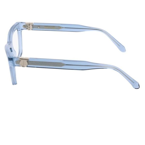 SALVATORE FERRAGAMO SF3021 450 54 - Sheet full SALVATORE FERRAGAMO Blue Cateye - Image 2