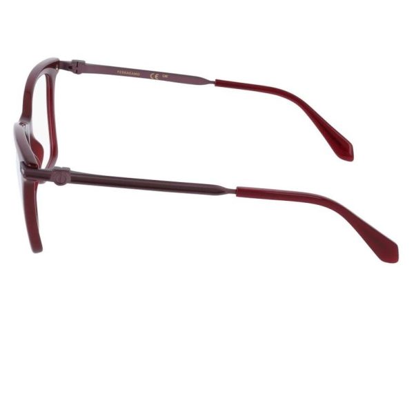 SALVATORE FERRAGAMO SF3024 653 553 - Sheet full SALVATORE FERRAGAMO Wine Ladies - Image 2