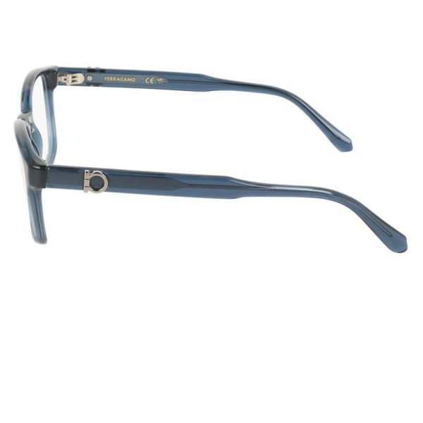 SALVATORE FERRAGAMO SF3027E 432 52 - Sheet full SALVATORE FERRAGAMO Blue Square - Image 2