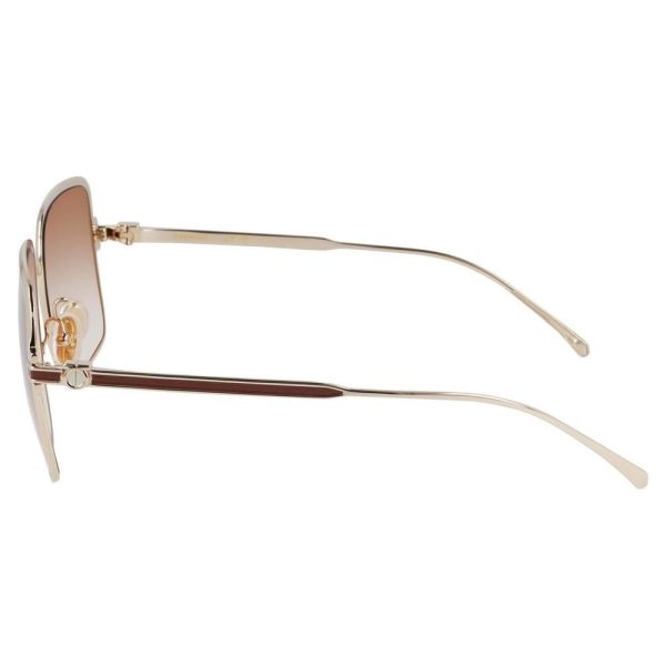 SALVATORE FERRAGAMO SF317 704 57 - Metal full SALVATORE FERRAGAMO Gold brown Ladies - Image 2