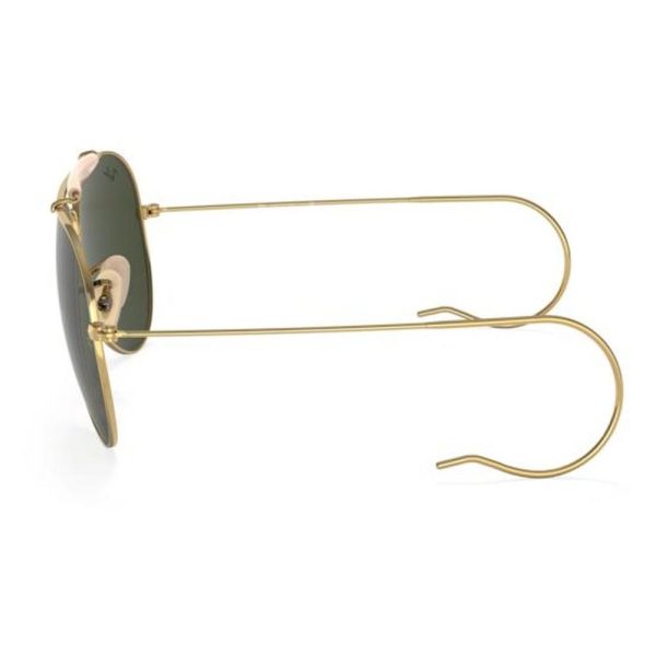 RAYBAN RB3030 L0216 58 - Metal full Rayban Gold Aviator - Image 2