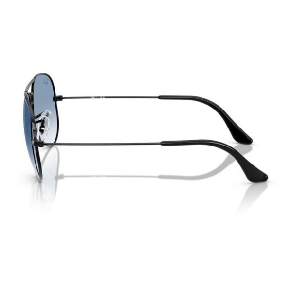 RAYBAN RB3025I 002/3F 62 - Metal full Rayban Black Aviator - Image 2