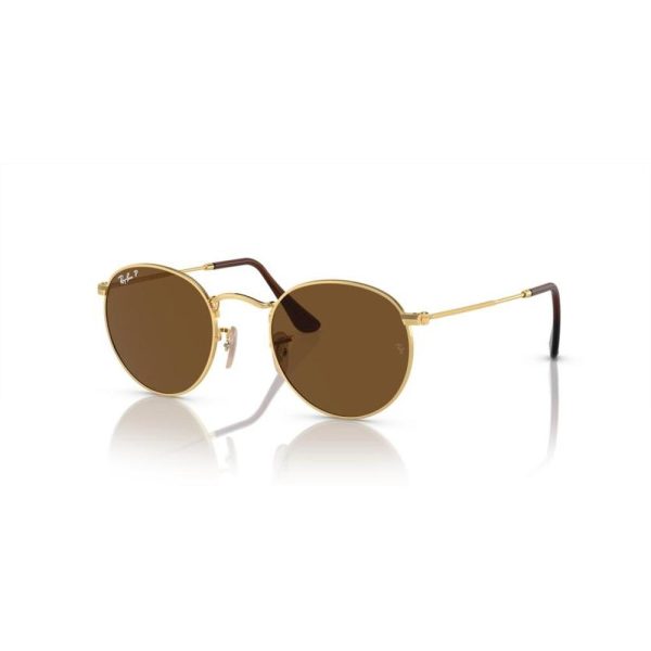 RAYBAN RB3447I 001/57 50 - Metal full Rayban Gold Oval - Image 2