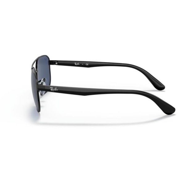 RAYBAN RB3693I 002/80 56 - Metal full Rayban Black Square - Image 2