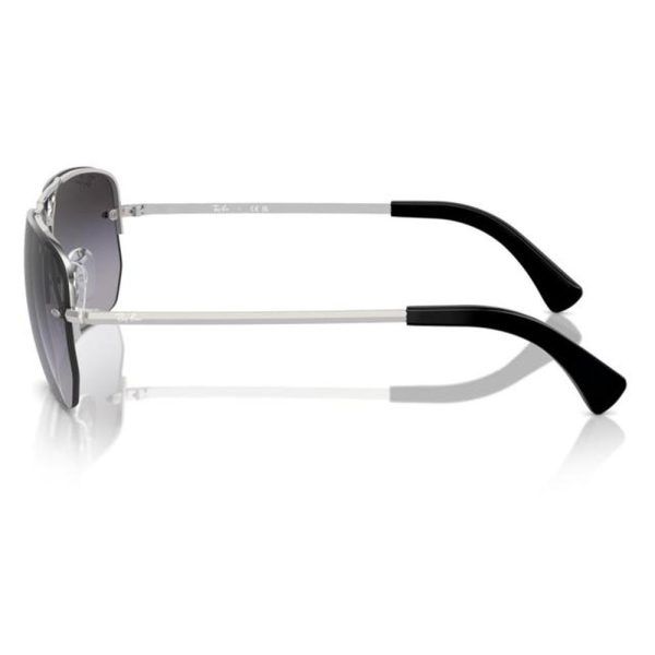 RAYBAN RB3738I 003/8G 59 - 3 pcs Rayban Silver Square - Image 2