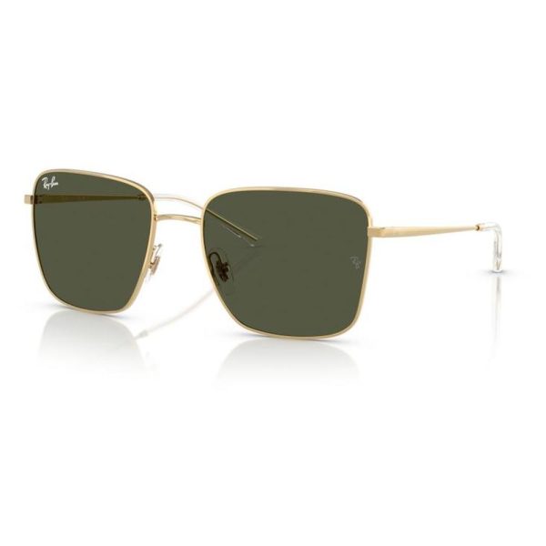 RAYBAN RB3752I 001/31 57 - Metal full Rayban Gold Square - Image 2