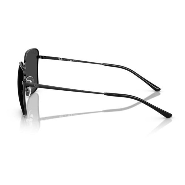 RAYBAN RB3752I 002/48 57 - Metal full Rayban Black Square - Image 2