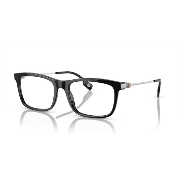 BURBERRY BE2384 3001 55 - METAL SHEET BURBERRY Black Square - Image 2