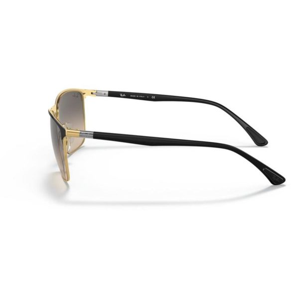 RAYBAN RB3686 187/32 57 - METAL SHEET Rayban Black gold Square - Image 2