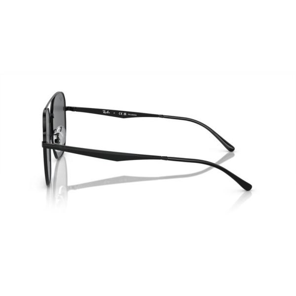 RAYBAN RB3724D 002/81 59 - Metal full Rayban Black Round - Image 2