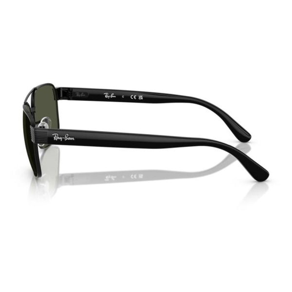 RAYBAN RB3751 002/31 58 - METAL SHEET Rayban Black Square - Image 2