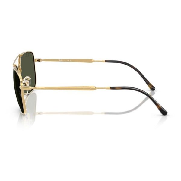 RAYBAN RB3755 001/31 59 - Metal full Rayban Gold Square - Image 2