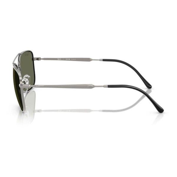 RAYBAN RB3755 004/58 59 - Metal full Rayban Gunmetal Square - Image 2