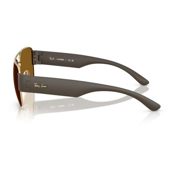 RAYBAN RB3756 001/33 56 - METAL SHEET Rayban Gold Square - Image 2