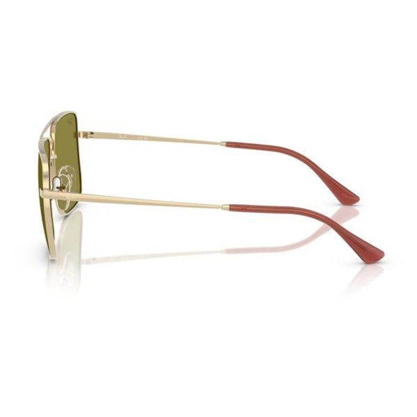 RAYBAN RB3758 9213/2 56 - Metal full Rayban Gold Square - Image 2