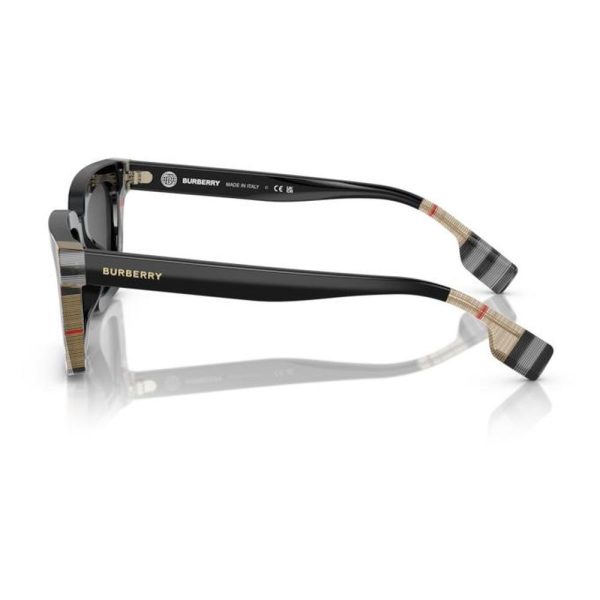 BURBERRY BE4392U 405587 52 - Sheet full BURBERRY Black Cateye - Image 2