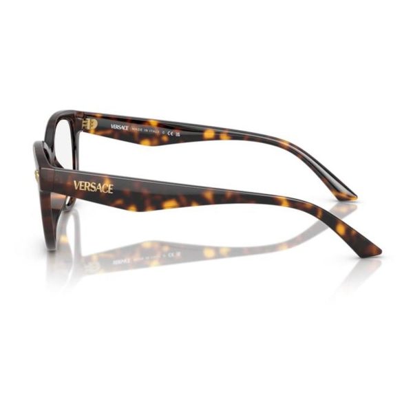 VERSACE VE3365U 108 52 - Sheet full VERSACE Havana Cateye - Image 2