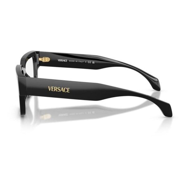 VERSACE VE3374U GB1 53 - Sheet full VERSACE Black Square - Image 2