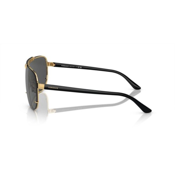 VERSACE VE2140 100287 40 - METAL SHEET VERSACE Black gold Square - Image 2