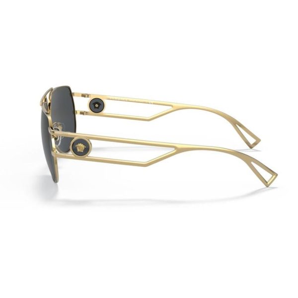VERSACE VE2225 100287 60 - METAL SHEET VERSACE Gold Aviator - Image 2
