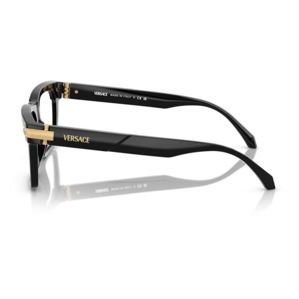 VERSACE VE3354 GB1 53 - Sheet full VERSACE Black Square - Image 2