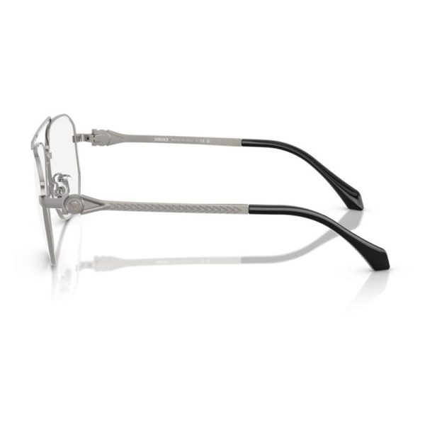 VERSACE VE1307 1001 59 - Metal full VERSACE Gunmetal Square - Image 2