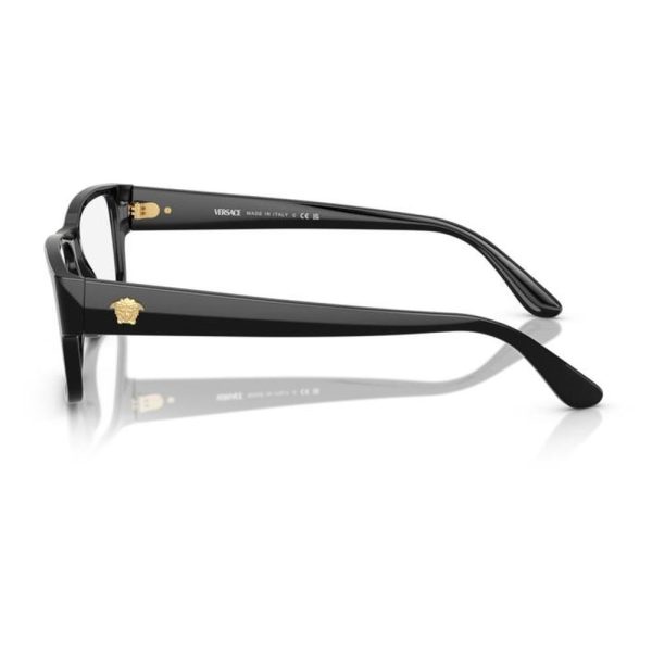 VERSACE VE3342 5360 57 - Sheet full VERSACE Black Square - Image 2
