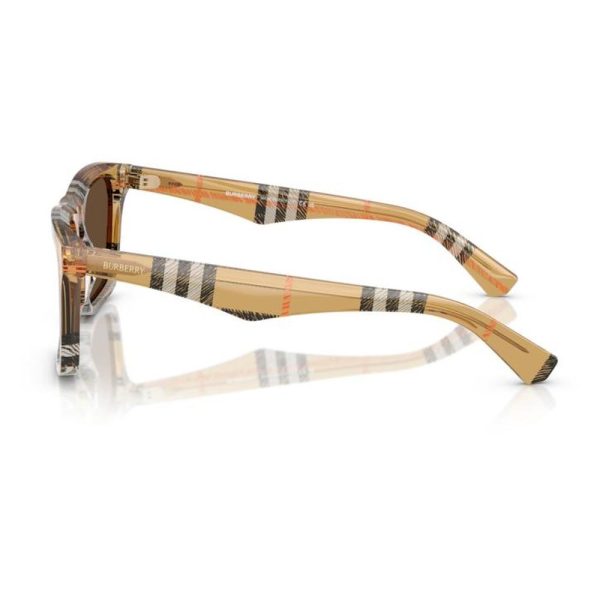 BURBERRY BE4434 414673 57 - Sheet full BURBERRY Brown Square - Image 2