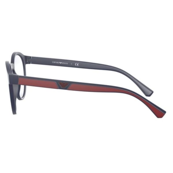 EMPORIO ARMANI EA4152 56691W 52 C/O - Sheet full EMPORIO ARMANI Blue Round - Image 2