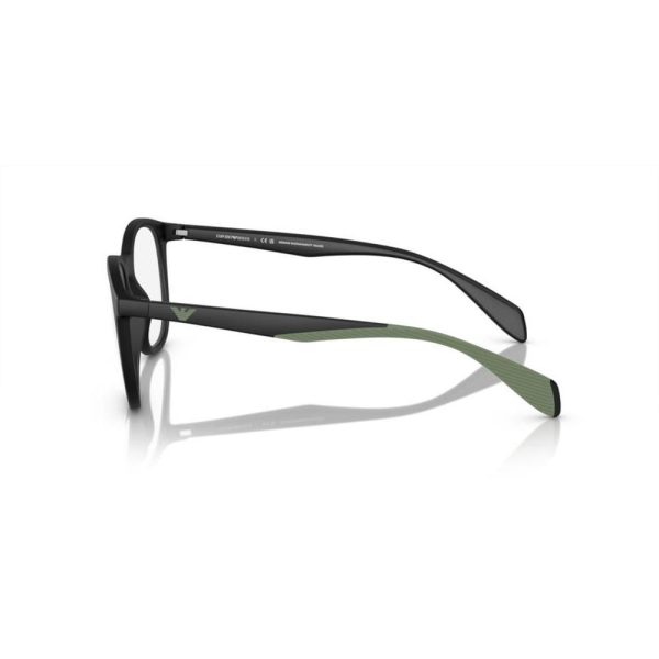 EMPORIO ARMANI EA4211 50011W 52 C/O - Sheet full EMPORIO ARMANI Black Oval - Image 2