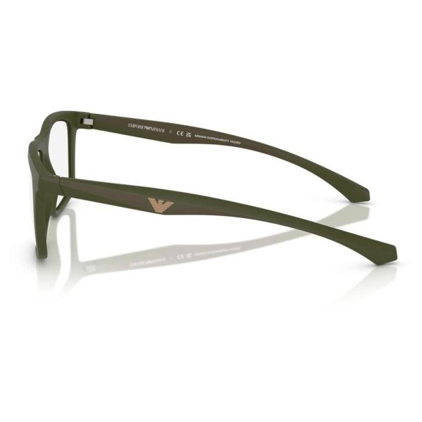 EMPORIO ARMANI EA4235 61841W 53 C/O - Sheet full EMPORIO ARMANI GREEN Square - Image 2