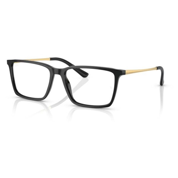 RAYBAN RB 5410I 2000 55 - METAL SHEET Rayban Black gold Square - Image 2