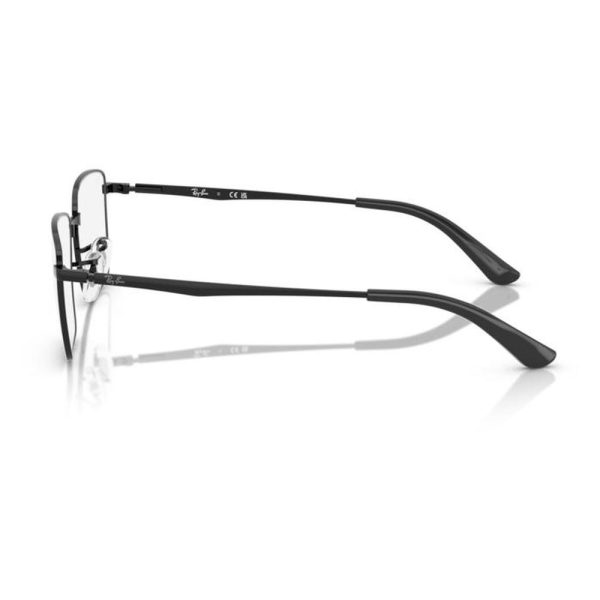 RAYBAN RB 6539I 2509 54 - Metal full Rayban Black Square - Image 2