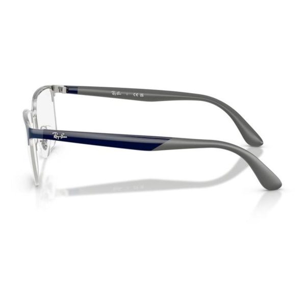 RAYBAN RB 6542I 3155 54 - Metal full Rayban Silver blue Square - Image 2