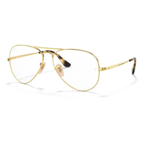 RAYBAN RB6489 2500 58 - Metal full Rayban Gold Aviator - Image 2