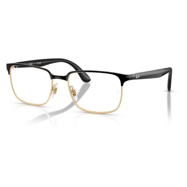RAYBAN RB6542I 2991 54 - Metal full Rayban Black gold Square - Image 2