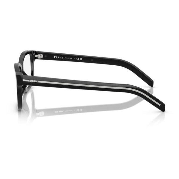PRADA OPR B10V 16K101 55 - Sheet full Prada Black Square - Image 2