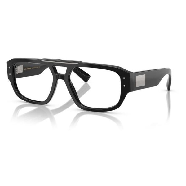 DOLCE & GABBANA DG3406 501 56 - Sheet full DOLCE&GABBANA Black Square - Image 2