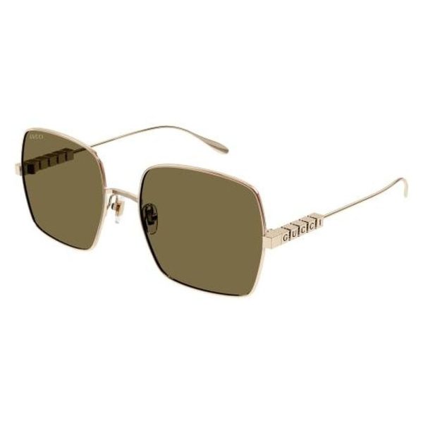 GUCCI GG1434S 002 57 - Metal full Gucci Gold Ladies - Image 2
