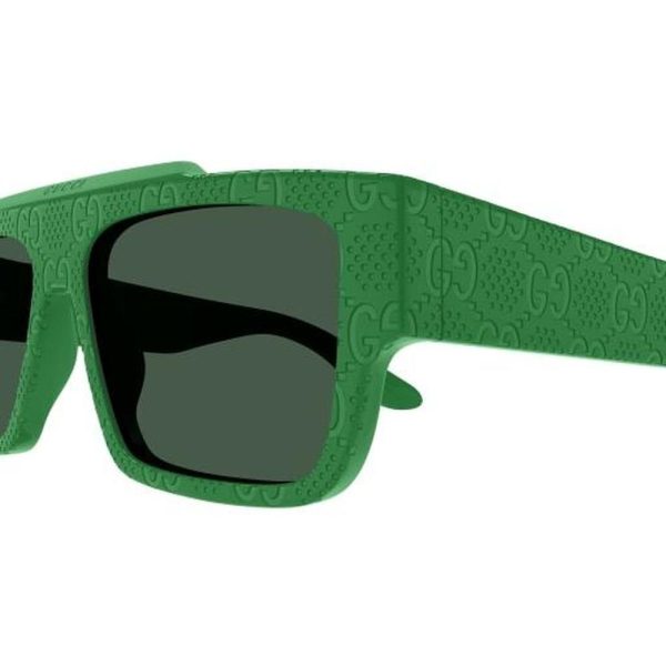 GUCCI GG1460S 007 56 - Sheet full Gucci GREEN Square - Image 2